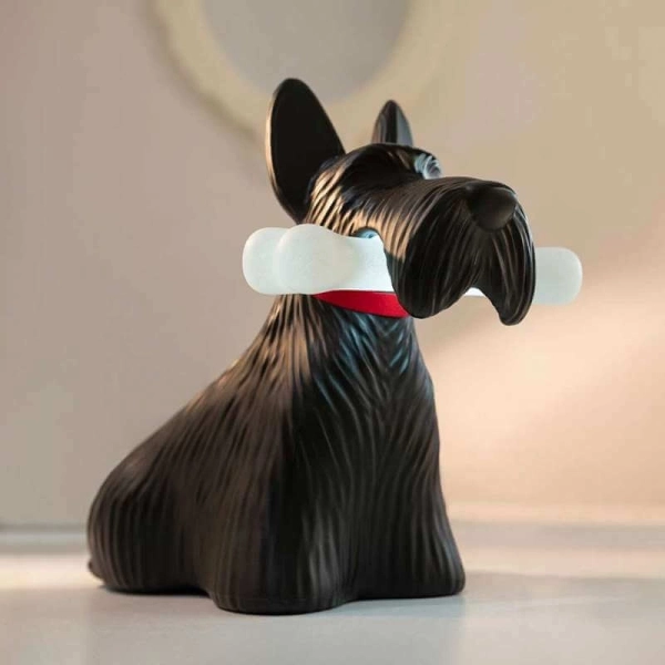STONA LAMPA SCOTTIE 1xLED 4W 45x24x37 cm BLACK - QEEBOO