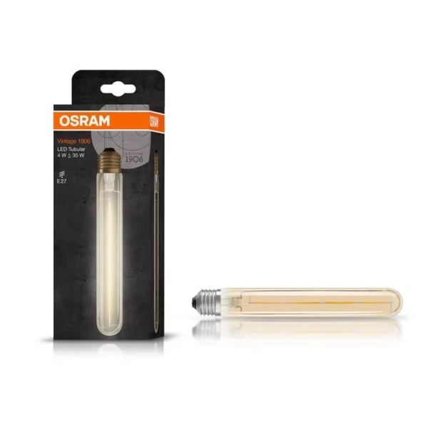 Led sijalica Vintage 1906 LED CL Tubular GOLD 35 non-dim 4W/824  E27 - OSRAM