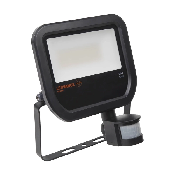 FLOODLIGHT LED SENSOR    50W/4000K  IP65  crni - OSRAM  LEDVANCE