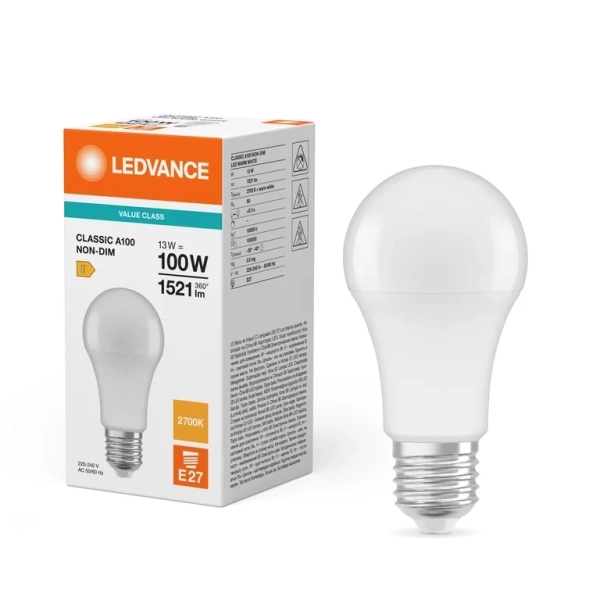 LED sijalica VALUE CL A FR 100 non-dim  13W/827   E27 - OSRAM PROMO SIJALICE