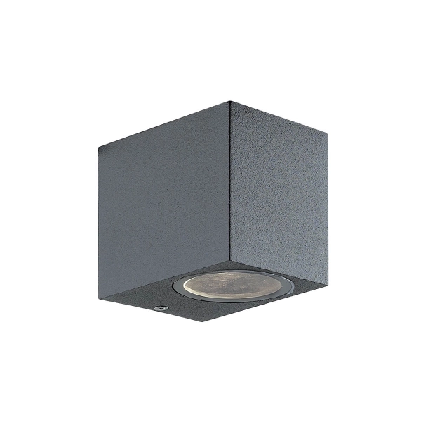 4099500 TILOS dark grey zidna lampa kvadratna 1XGU10 IP54 - VIOKEF