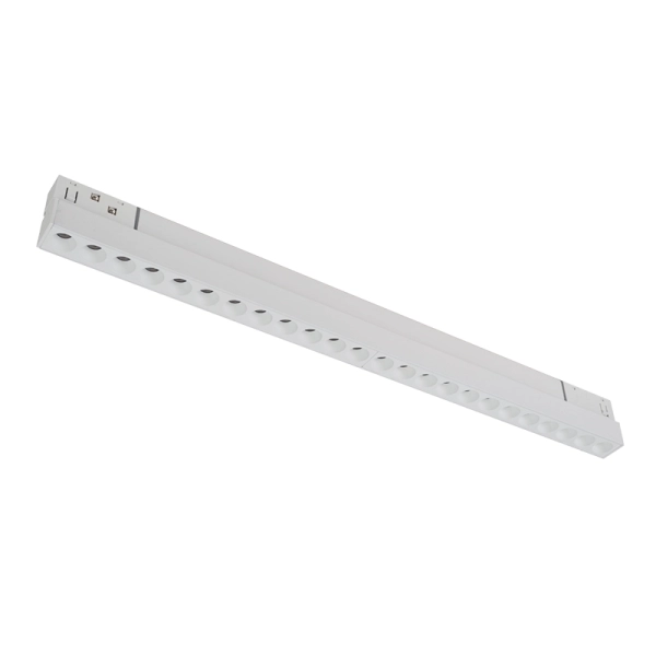 MEYE2430W MATT WHITE MAGNETIC LINEAR 48V DC 24W/3000K 2050LM L436mm - ACA