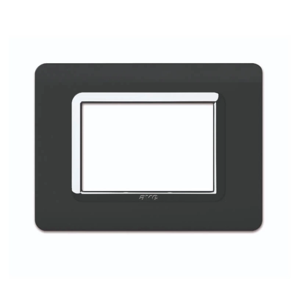 MASKA 3M ANTRACITE/CHROME INNER FRAME TECHNOPOLIMERO - AVE