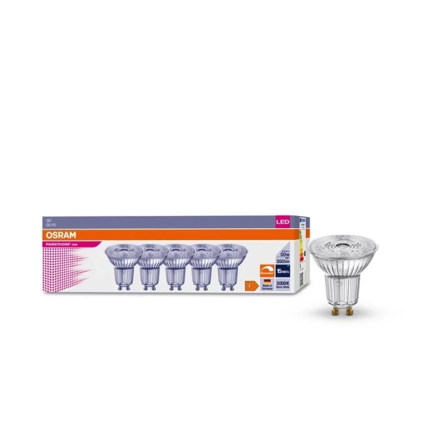 LED SIJALICA 4.5W/940 DIM GU10 PARATHOM PRO 5PACK - OSRAM