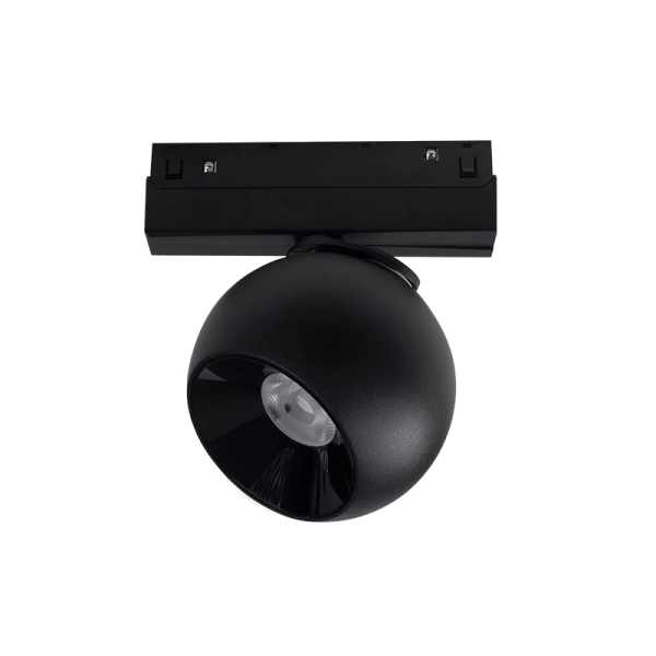IONA1240B BLACK MATTE MAGNETIC SPOT 48V DC 12W 4000K 1050LM 36DGRE OSRAM RA90 FI100X134MM -ACA