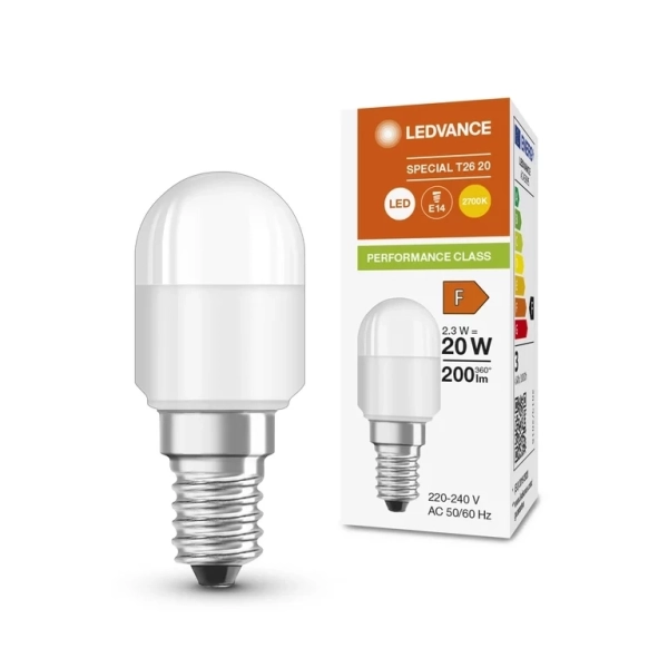 LED SIJALICA T26 2.3W/827 FR E14 - LEDVANCE