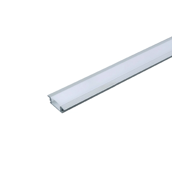 MINI ALUMINUM PROFILE WITH OPAL COVER SIVI UGRADNI 2m/pc - ACA