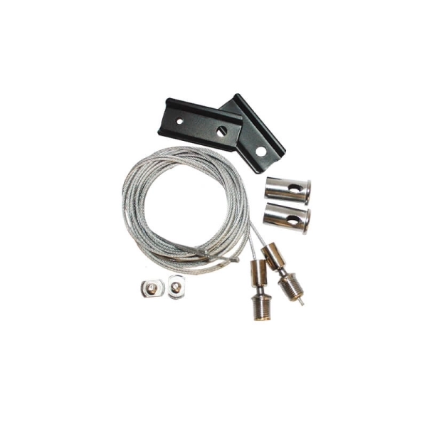 HANGING KIT(SETS 2 PCS) FOR MATTE BLACK MAGNETIC TRACK 48V - ACA