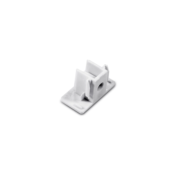WHITE  END CAP FOR 1-PHASE 2 WIRES TRACK - ACA