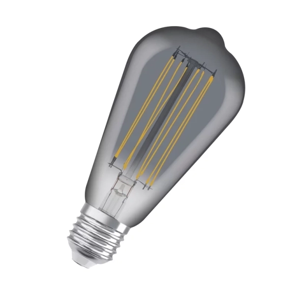 Vintage 1906 LED dim CLASSIC Edison FIL SMOKE 42 DIM 11W/818 E27 - OSRAM LEDVANCE