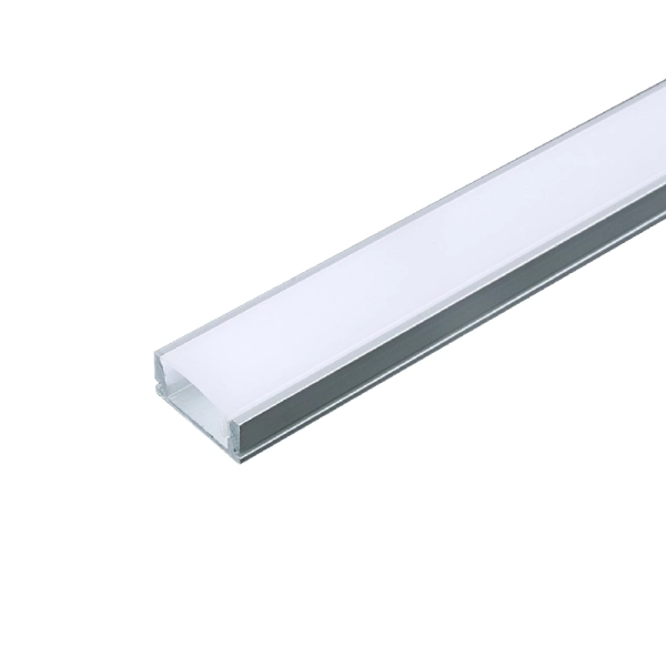 MINI ALUMINUM PROFILE WITH OPAL COVER SIVI NADGRADNI 2m/pc - ACA