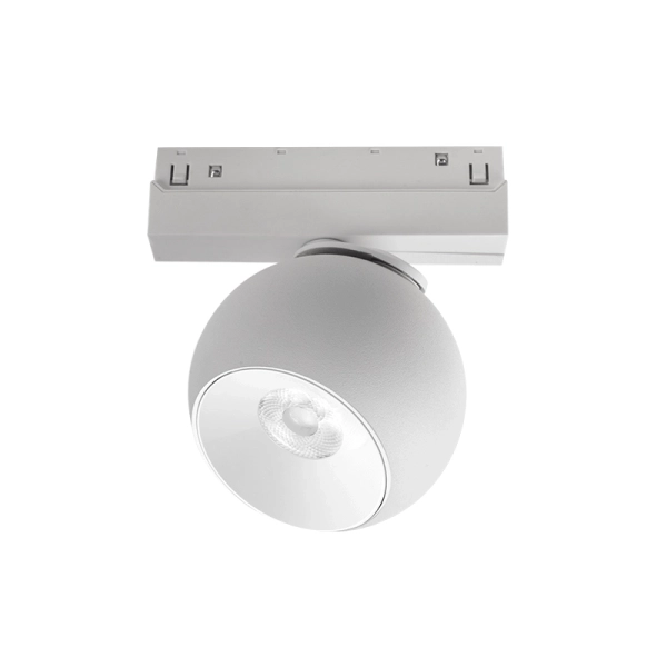 IONA1230W MATTE WHITE MAGNETIC SPOT 48V DC 12W 3000K 1000LM - ACA