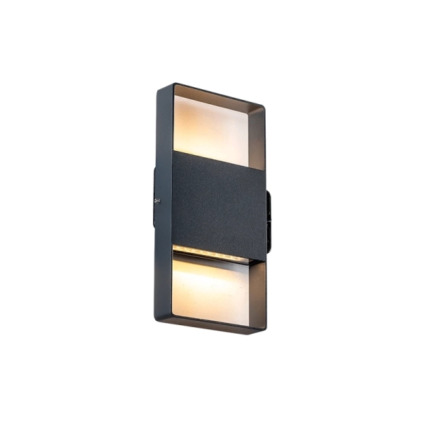 ZIDNA LED SVETILJKA 8W 320lm 3000K 230V 250X125X42mm IP65 - ACA