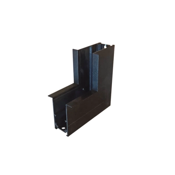 MR90INB 90DGR INNER ANGLE FOR MAGNETIC RECESSED RAIL BLACK MAT - ACA