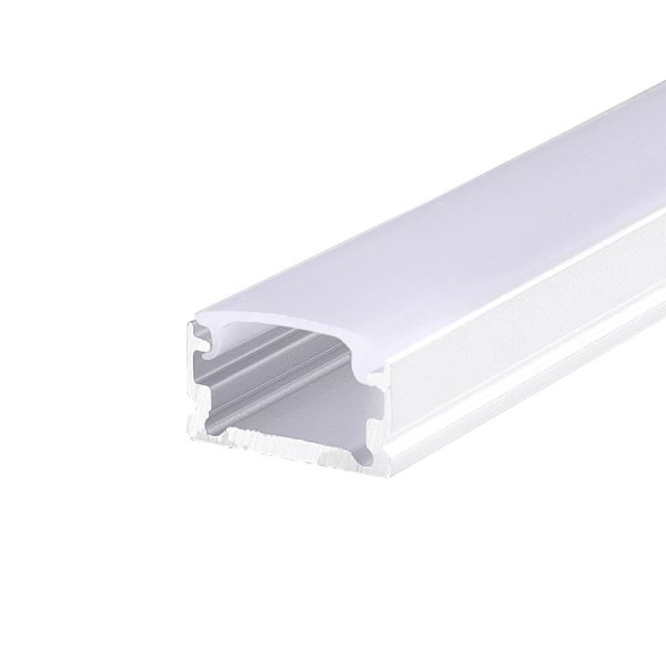 MICRO ALU PROFIL 13.2X7mm SA OPALNIM DIFUZOROM BELI NADGRADNI - ACA