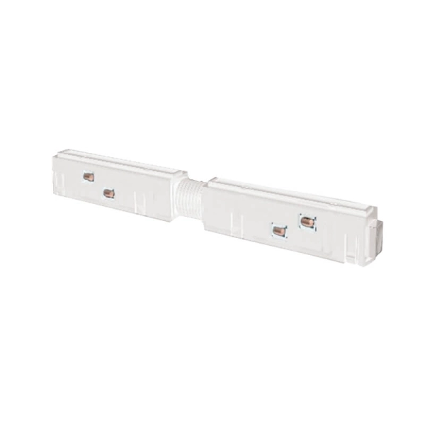 MADJW MATTE WHITE POWER SUPPLY FOR MAGNETIC TRACK 48V DC WITH VARIABLE ANGLE - ACA
