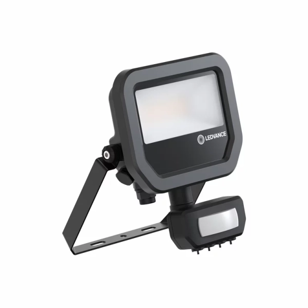 LED REFLEKTOR FLOODLIGHT 10 G4 8W/3000K SENSOR SYM 100 BK 230V - LEDVANCE