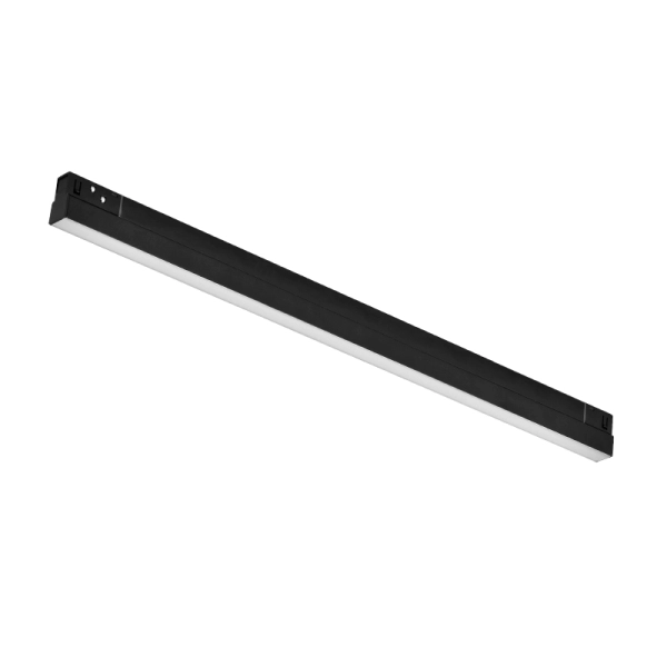 LUCCA2040B BLACK MATTE MAGNETIC LINEAR LIGHT 48V DC 20W 4000K 1750LM -ACA