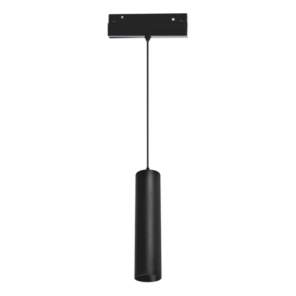 HUBEP940B BLACK MATTE MAGNETIC PENDANT LIGHTING 48VDC 9W 4000K 1030LM 36D OSRAM RA90 FI50X220MM -ACA