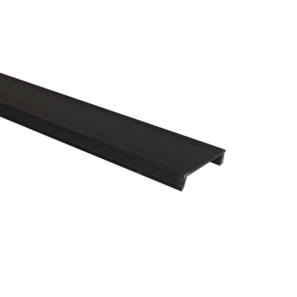 MDIFB MATTE BLACK PC DIFFUSER FOR MAGNETIC TRACK 48V DC 2M - ACA
