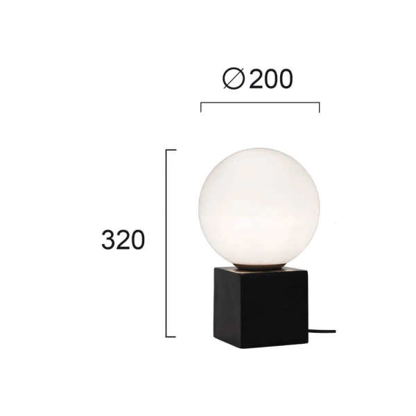 4217400 STONA LAMPA LIN 1XE27 - VIOKEF
