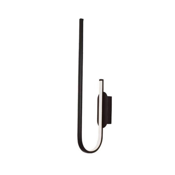 1936 ZIDNA LAMPA LED 18W/3000K 80Lm/W Dimmable SANDY BLACK - ZAMBELIS