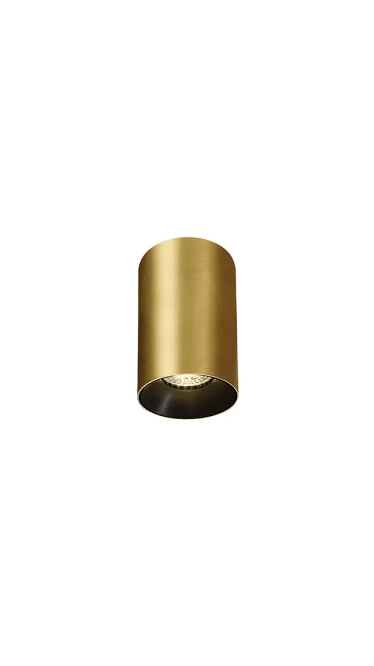 Z12105M-BB CEILING SPOT 1xGU10 BRUSHED BRASS - ZAMBELIS