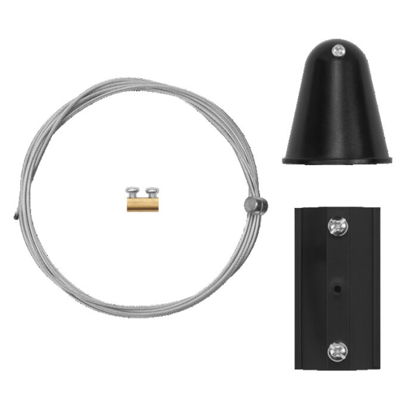 TRACKLIGHT SUSPENSION KIT BLACK set za visecu montazu sina - LEDVANCE