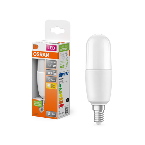 LED SIJALICA STICK VALUE 8W/827 230V FR E14 - OSRAM