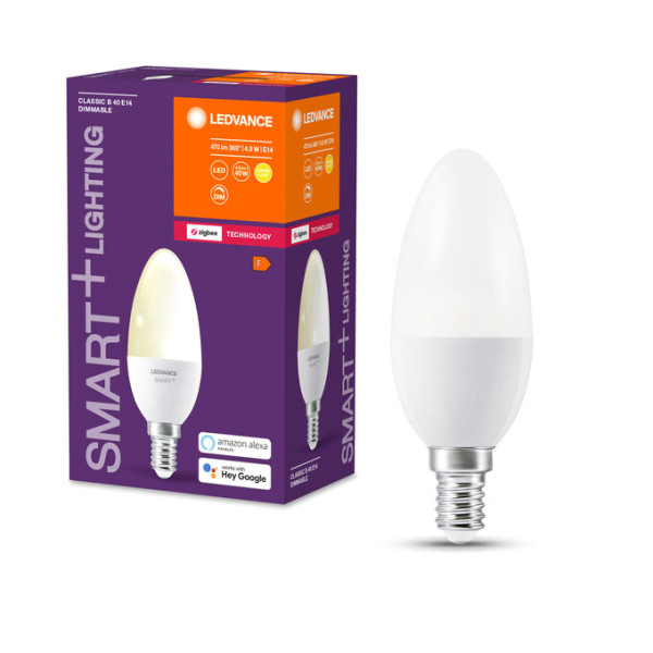 SMART ZB B40 D 4.9W 220V FR E14 Zigbee - LEDVANCE