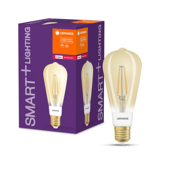 SMART ZBE52D 6W/824 230V FIL GD E27 4X1 - OSRAM LEDVANCE