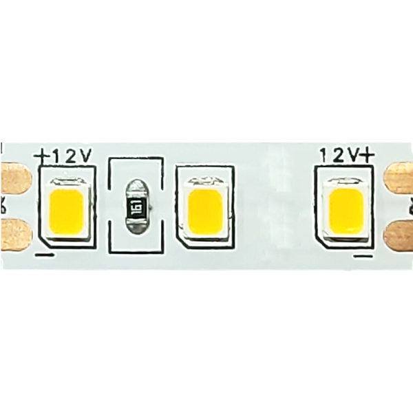 LED TRAKA 5M 9.6W/M 1080LM/M 12V DC IP20 3000K Ra80 8mm - ACA