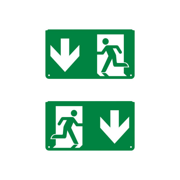 EMERGENCY PICTOGRAM EM EXIT PICTO DOWN - LEDVANCE