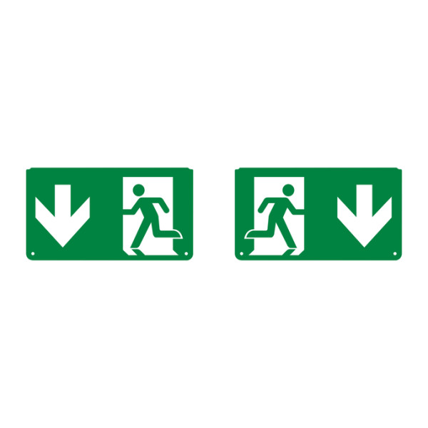 EMERGENCY PICTOGRAM EM EXIT PICTO DOWN - LEDVANCE