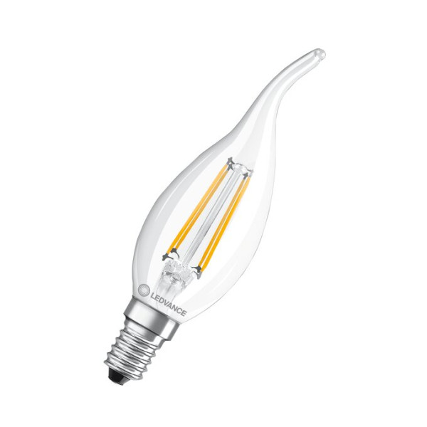 LED SIJALICA CL BA 40 FILAMENT P 4W/827 Clear E14 - LEDVANCE