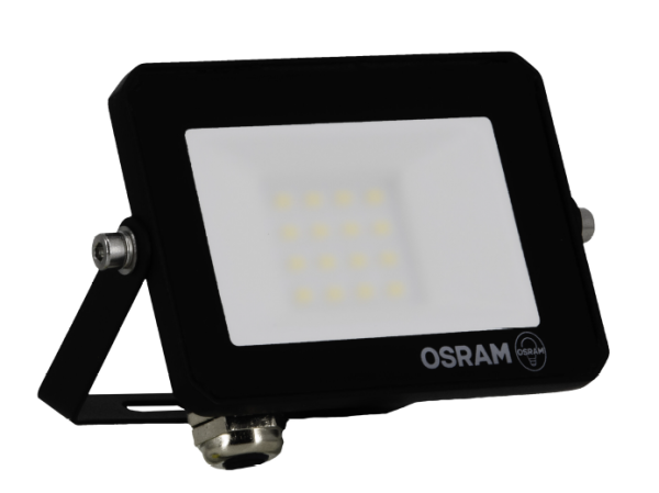 LED REFLEKTOR FL LUX 10W/830 IP65 BK - OSRAM
