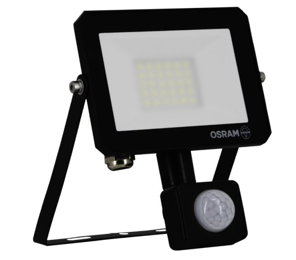 LED REFLEKTOR FL LUX SENSOR 20W/840 IP65 BK - OSRAM