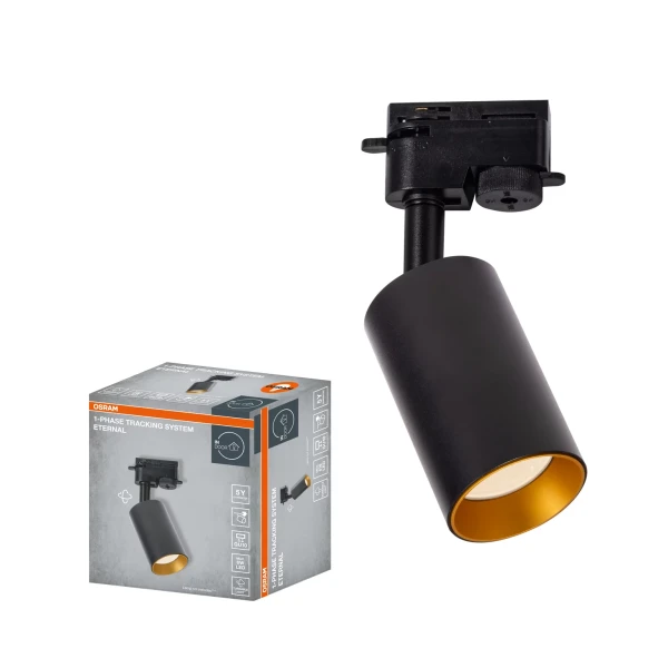 TRACK 1-PH SPOT ETERNAL INSKA SPOT SVETILJKA GU10 CRNI - OSRAM