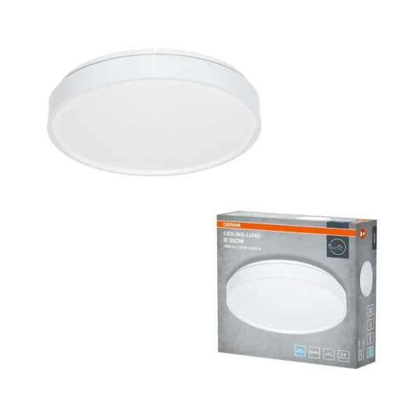 LED PLAFONJERA CEILING LUXO 18W/865 IP20 BELA FI32 1980lm -  OSRAM