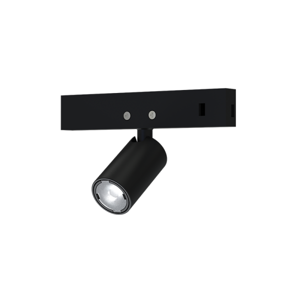 THUBE140B MINI BLACK MAGNETIC SPOT 24V DC 1W 4000K 85LM 24 RA90 5 YRS ?12*22(38)?? - ACA