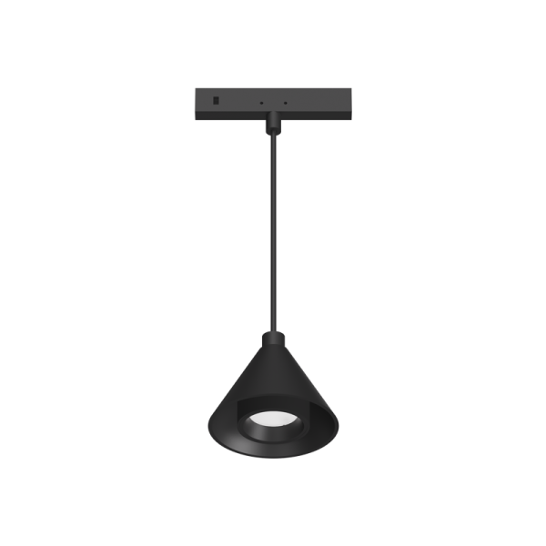 MINI BLACK MAGNETIC PENDANT LUMINAIRE 24V DC 2W 4000K 160LM 36D RA90 5 YRS 45x35.5(1000) - ACA