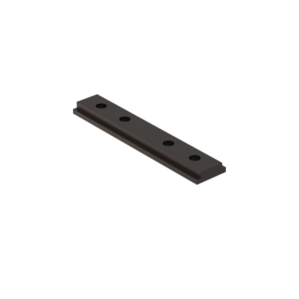 METAL BLACK STRAIGHT CONNECTOR FOR MINI MAGNETIC TRACK - ACA