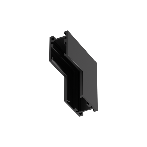 BLACK 90 INNER CORNER FOR MINI MAGNETIC SURFACE/PENDANT TRACK TMS1/2/3MB - ACA
