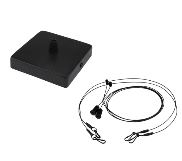 PANEL LOUVER SUSP KIT CRNI - LEDVANCE