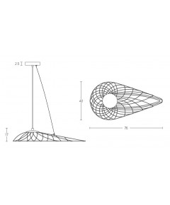 1976 LUSTER BELA MAT 10W 3000K D40X76 H17 ZAMBELIS