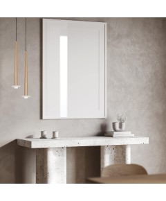 22111  VISILICA 3W 3000K GOLD MAT WHITE MERBLE - ZAMBELIS