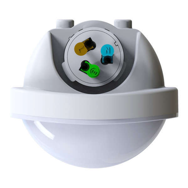 DAMPPROOF ECO 3TH ON-OFF 1200 E 33W 840 IP65 GRAY - LEDVANCE