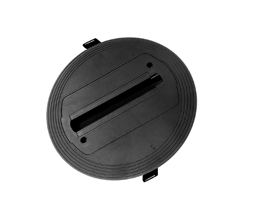 MONOFAZNI SINSKI ELEMENT OKRUGLA GIPS ROZETNA CRNA - ACA