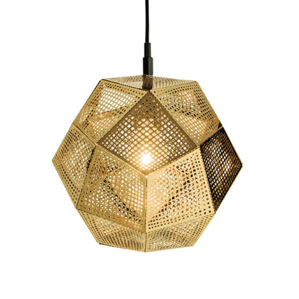 1683 VISEA SVETILJKA 1XE27 POLIUGAONA ZLATNA - ZAMBELIS