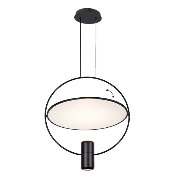 KRUZ VISILICA CRNA 2XGU10  FI600H671 -  VIOKEF